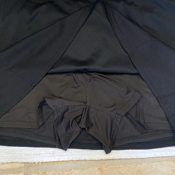 Emerald 78 Black Skort Womens golf tennis Core pickleball activewear Plus Sz 3X - Picture 2 of 5